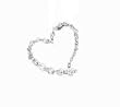 14k White Gold & Diamond Heart Journey Pendant (0.50ctw)