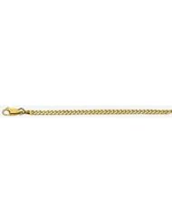 2.5mm Concave Curb Chain 30"