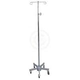 Drive Deluxe Heavyweight I.V. Pole, 5-Leg