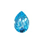 10x7 mm-1.90 Cts Swiss Blue Topaz ( Pear-AA )