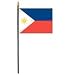 Philippines Miniature Flag