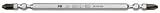 PB Bit (with torsion zone) for Phillips screws size:1 (tip optimized for Asian screws)