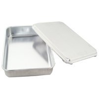 Aluminum Covered Cake Pan, 13 x 9 x 3 1 2 by Global Home