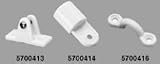 ATTWOOD REPLACEMENT FITTINGS FOR CONVERTIBLE TOPS ANGLE HINGE - (A)