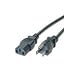 Cables To Go 03129 18 AWG Universal Power Cord, IEC320C13 to NEMA 5-15P (3 Feet)