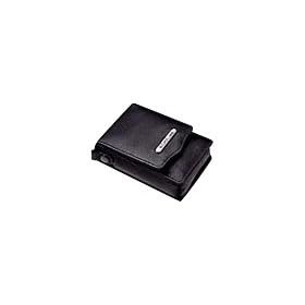 Casio EXC-CASE1 - �tui flexible ( pour appareil photo num�rique ) - cuir v�ritable - noir