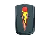 PSN Hotrod Maus Optical USB Moderne 3-Tasten Computermaus,Kompatibel mit PC und Mac Anschluss: USB