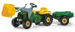 Childrens Toyshop  Toys : John Deere Pedal Tractor, Loader and Trailer