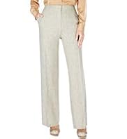 Pure Linen Straight Leg Trousers