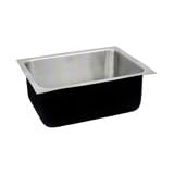 US-1618-B Single Bowl - Undermount - Heavy Gauge - T-304 Stainless Steel - OD: 16 in x 18 in ID: 14 in X 16 in X 7 in Deep
