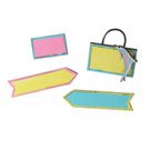 Dollhouse Miniature Four Assorted Bright Signs