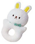 3283 にぎってうさちゃんガラガラ