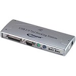 Electronics : Typhoon USB 2.0 7 in 1 Docking Station - Docking station - LAN EN, Fast EN