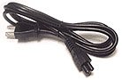Cord for AC adapter with US Plug and Three Pin Connector