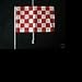 ATV Red and White Checker Safety Flag 5/16 Pole with Mounting Bolt