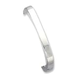 Sterling Silver 7mm Hinged Bangle QB307
