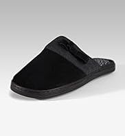 Freshfeet Bow Suede Clog Slippers with Silver Technology