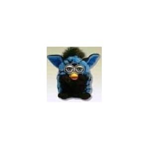 Furby Model 70-800 Blue and Black Spiderweb Striped Blue Turtle Electronic Furbie by 