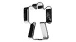 Review sveico  / Cookie/Pastery cutter s/s Angle11cm