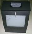 SOLAR MAIL BOX - BLACK POWDER COATED
