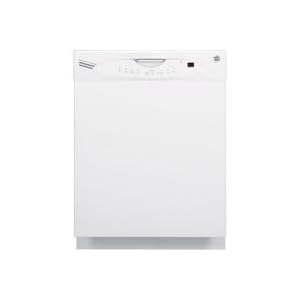 GE GLDA690PWW Full Console Dishwasher - White by