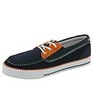 Phat Farm Gallaby Boat | Mens Lace up casual Shoes Navy Orange by Phat Farm