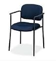 Guest Chair With Arms, 23-1/4"x21"x32-3/4", Black Fabric (BSXVL616VA10) Category: Guest and Side Chairs