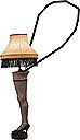A Christmas Story Movie LEG Lamp Christmas Ornament New