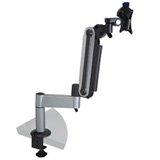 V7 V7MBWS1G1CS Flat Panel Single Work Station Mount Desk Clamp Style