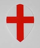 5 Sets - ST GEORGE ENGLAND Saint George - Hard Poly flights