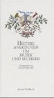 Heitere Anekdoten um Musik und Musiker - Julius B�chi
