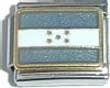 Clearly Charming Honduras Flag Italian Charm Bracelet Link