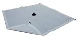 Industrial Grade 5WTZ7 Tarp, Fire Retardant Drainage, Poly, 5x5Ft