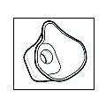 Omron U03-11 Pediatric Soft Silicone Mask for NE-UO3V