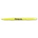Sharpie Accent Pocket-Style Highlighters, 12 Fluorescent Yellow Highlighters(27025)