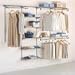 Rubbermaid 3H89 Configurations 4-to-8-Foot Deluxe Custom Closet Kit, White