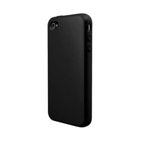 Skin Case pour Apple iPhone 4 SwitchEasy Colors SW-COL4-BK Stealth silicone Protection