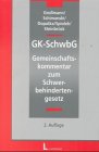 Gemeinschaftskommentar zum Schwerbehindertengesetz (GK-SchwbG), m. CD-ROM