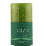 VITALITY AROMATHERAPY by Vitality Aromatherapy For unisex ONE 2.75 X 5 inch PILLAR AROMATHERAPY CANDLE. USES THE ESSENTIAL OILS OF PEPPERMINT & EUCALYPTUS TO CREATE A FRAGRANCE THAT IS STIMULATING AND REVITALIZING. BURNS APPROX. 75 HRS.(Candle - Aromathe