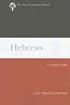 Hebrews: A Commentary (New Testament Library)