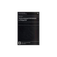Verfassungsgerichtsbarkeit in Bulgarien