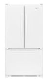 Amana : AFD2535DEW 25.0 cu. ft. Freestanding French Door Refrigerator - White
