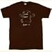 TS461 Domo Kun Line Art T-Shirt Japan Anime