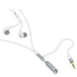 ULTIMATE EARS/RIVET STEREO EARPHONE LANYARD & GOCLIP FOR IPOD & MP3 PLAYERS (White) (Retail)
