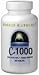 ascorbic acid - C-1000 Timed Release 100 Tabs 1000 Mg (with Rose Hips) ( bronchitis, bruises, canker sores, constipation, diabetes, eyestrain, gingivitis, glaucoma, hangover, infertility, joint pain, rashes, rosacea, shingles, sore throat, sprains, sunburn, yeast infections, urinary tract infections, scurvy ) - Source Naturals