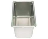 Stainless Steel Super Pan Fourth Size - 6''D