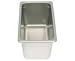 Stainless Steel Super Pan Fourth Size - 6''D