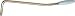 US VINTAGE TREM ARM GOLD/WHITE TIP