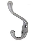 Coat & Hat Hook, Antique Nickel