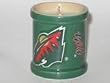 MINNESOTA WILD Team Logo Embossed Scented Decorative VOTIVE CANDLE